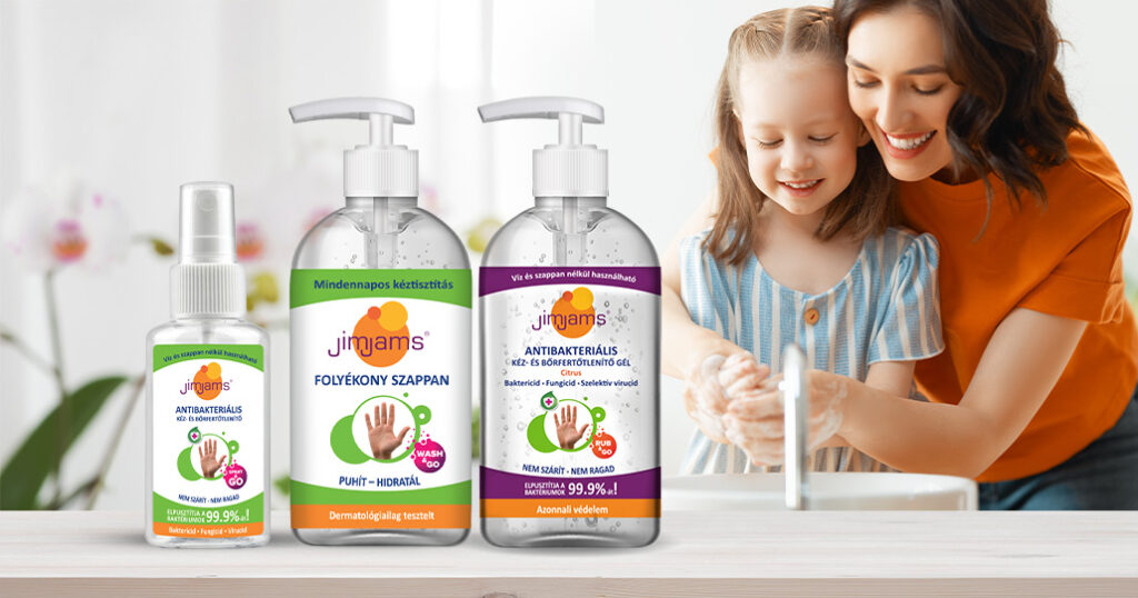 JimJams hand and skin Sanitizers