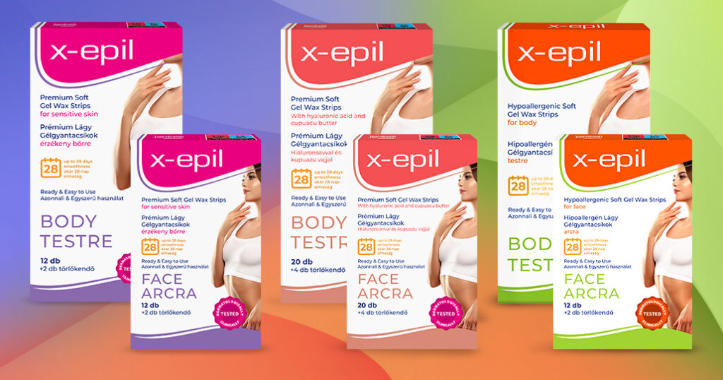 X-Epil Ready-to-use wax strips​